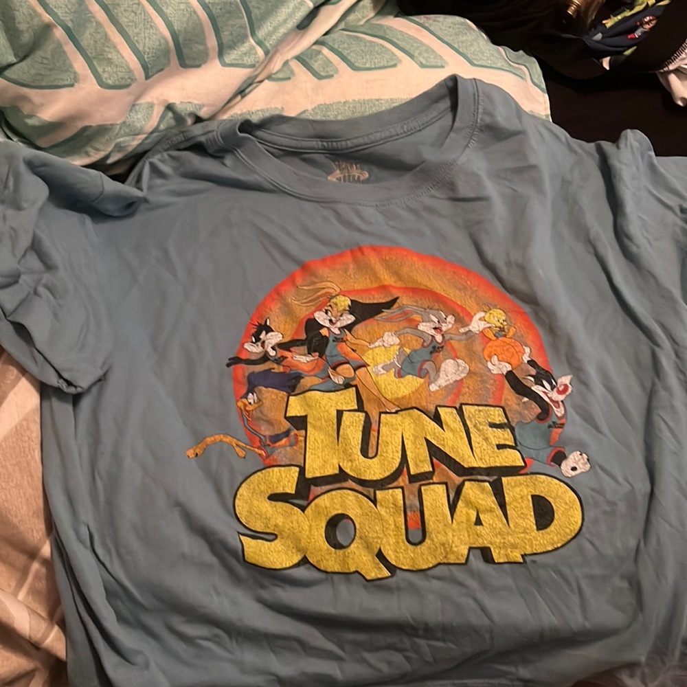 Tune squad crop top super soft only worn once